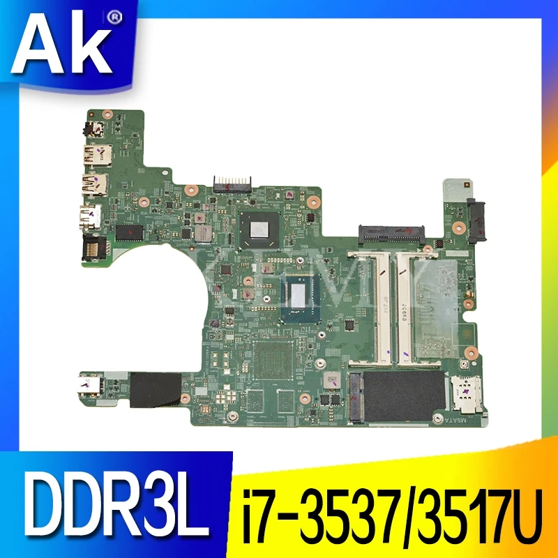 Материнская плата для ноутбука For DELL Inspiron 15Z 5523 15 6 &quoti7 3537U/3517U DDR3L протестированная