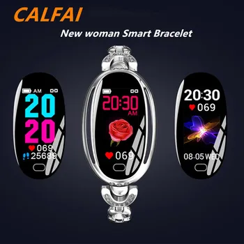 

New woman Smart Bracelet E68 Female Smart Watch Heart Rate Sleep Monitoring IP67 Waterproof Fitness Tracker Smart Wristwatch
