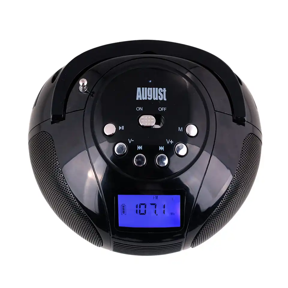 august mini bluetooth stereo system