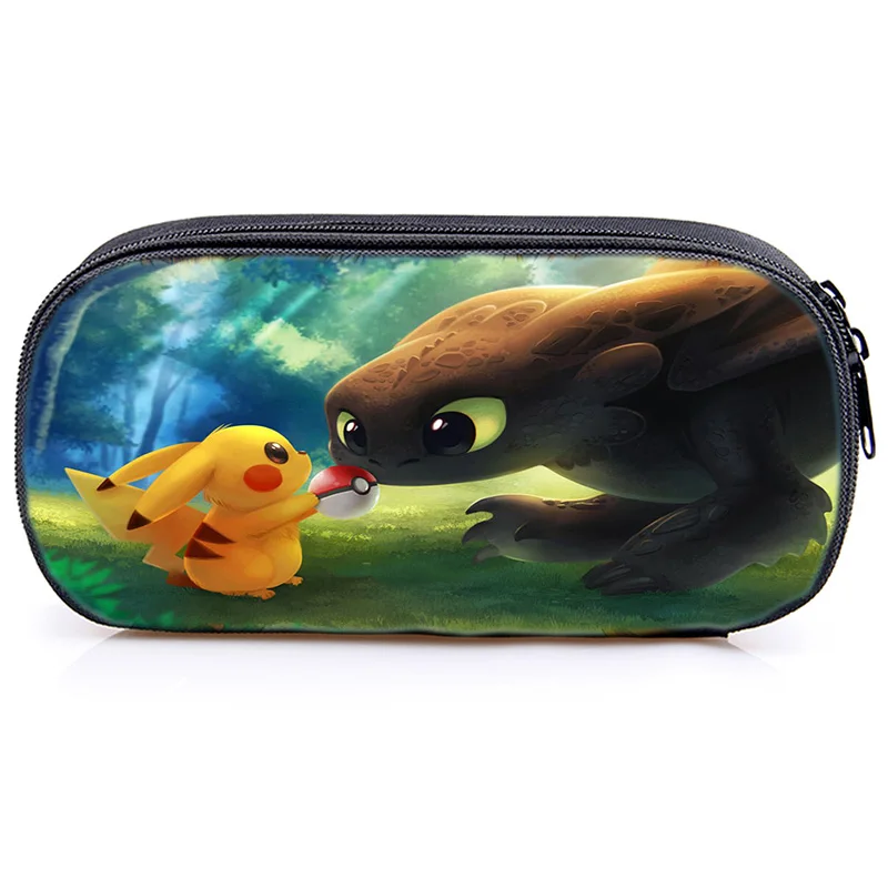 Мультфильм Покемон Пикачу чармандер Snorlax Eevee студенческий пенал мода карандаш высокого качества держатель Студенческие карандаши коробка