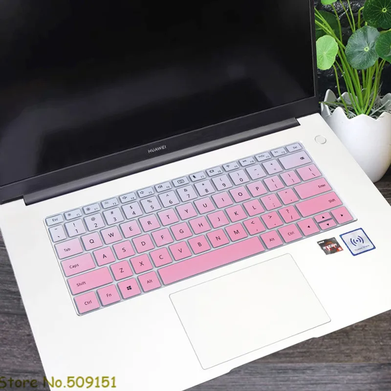 Силиконовый чехол для ноутбука Huawei MateBook D15 (AMD Ryzen) 15 6 дюйма защитная пленка D |