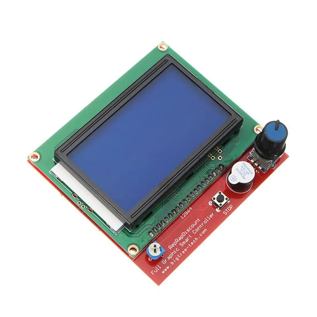 Интеллектуальный цифровой lcd 12864 Дисплей 3d принтер контроллер для RAMPS 1,4 Reprap 3d принтер аксессуары