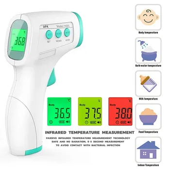 

top selling product in 2020 LCD Digital Non-contact Infrared Thermometer Forehead Temperature Meter Wholesale and Dropshipping