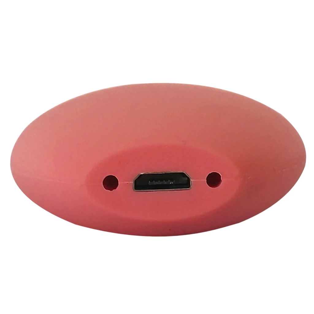 3 Pieces Oval Shaped Cute Pure Color USB Charger Mini Portable Electric Hand Foot Warmer Heater Safety Pink