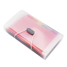 Офис А6 расширяющаяся папка для файлов кошелек орган сумка 13 слоев Радуга висят веревки Тип подачи продуктов