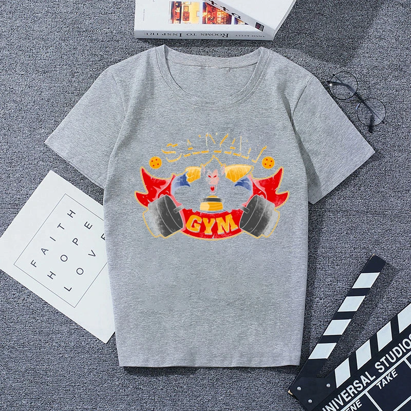 594834 Повседневная футболка с коротким рукавом мужская серая хлопковая крутая