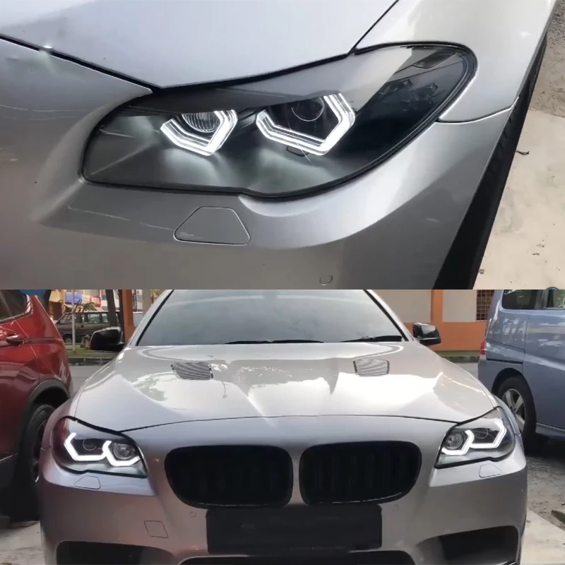 Luz do Farol do Carro para Bmw Ângulo Olhos Icônico m3 m4 E90 E91 F30 F31 F32 E60 E61 2 3 4 5 Auto Lâmpada Série 4pcs Led m2 5 4pcs LED Ângulo Olhos Luz Do Farol