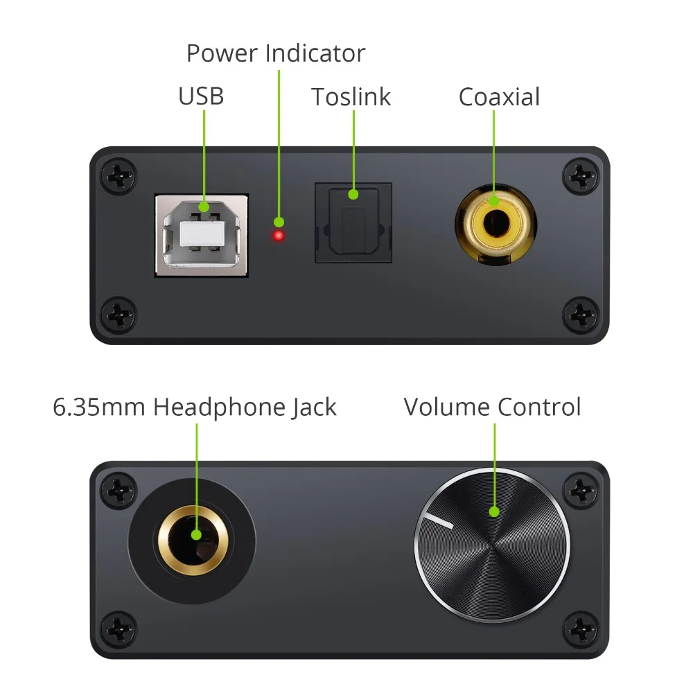 Neoteck USB DAC аудио конвертер USB в Коаксиальный S/PDIF преобразователь цифровой в аналоговый сигнал с усилителем для наушников USB звуковая карта