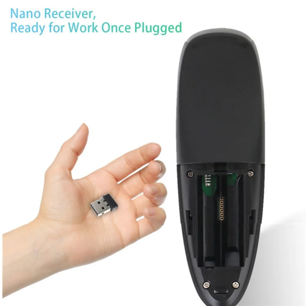 Универсальный Air mouse control ler 2,4G беспроводной голосовой пульт дистанционного управления для Android tv Box/PC