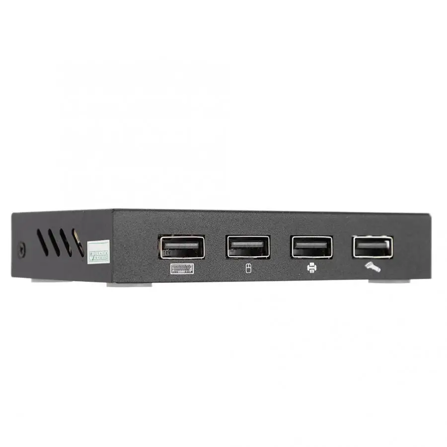 AM-UK404 4-портовый USB компьютера 4-в-4-out, у которой есть общий набор клавиатуры и Мышь 4-портовый обмена