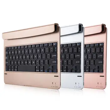 

Smart Wireless Bluetooth Metal Keyboard Flip-open Cover For Apple ipad Air 1 2 pro 9.7 2017 2018 9.7 Tablet Case+Stylus Pen+Gift