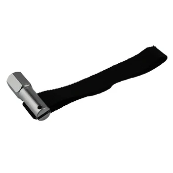 

With Nylon Strap Tool Durable Carbon Steel Disassembly Spanner Oil Filter Wrench Car Repair Auto Remover Rustproof Non Slip