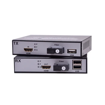 

High Quality 1 Pair HDMI to Fiber Converter HDMI Extender Fiber Optic Transmitter and Recevier