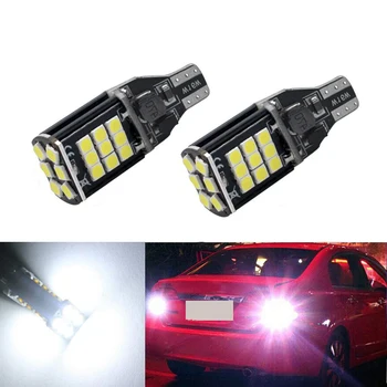 

2x Error Free T15 SMD 3030 Chipsets LED Bulbs For Car Backup Reverse LightFor Opel Combo Box Meriva B Mokka Zafira Tourer
