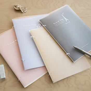 

Simple Learning Life Page Book Ring Buckle Thin Loose-leaf Book Horizontal Line Detachable Notebook School Supplies Stationery