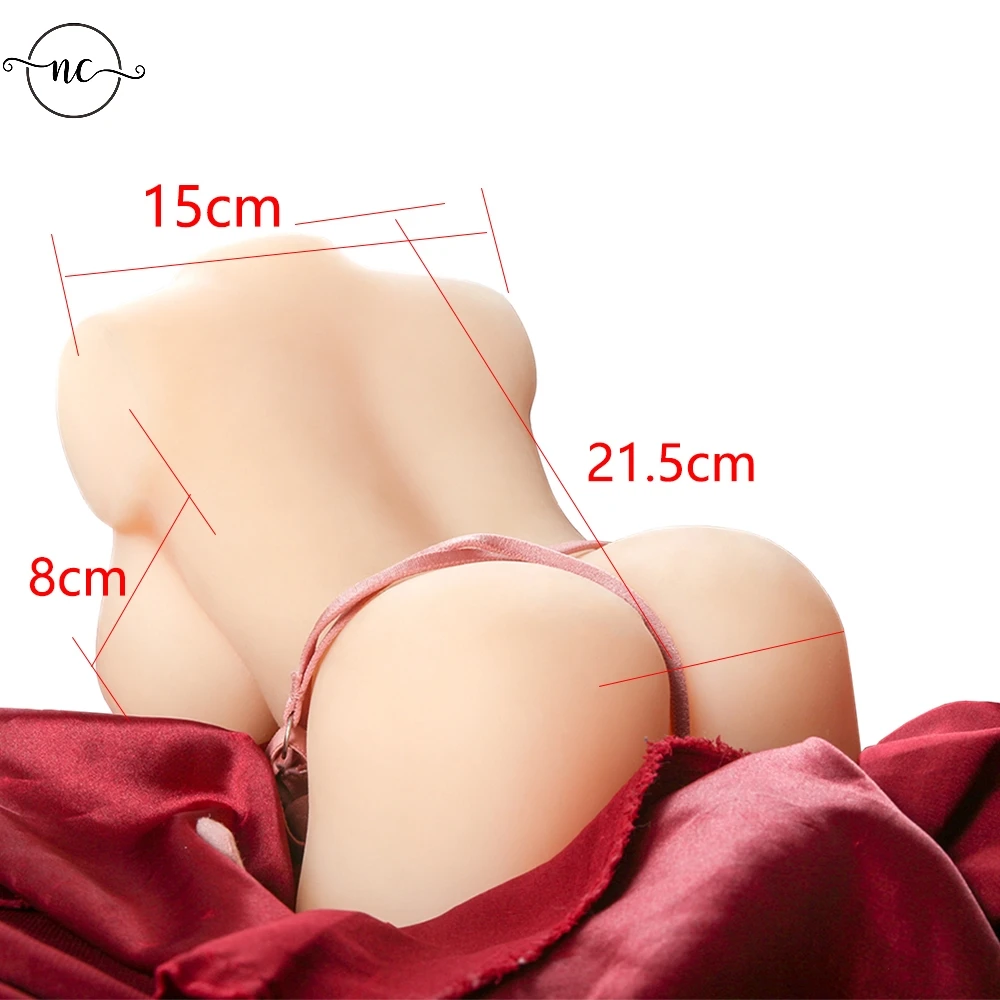 Sex toys Male Masturbator Silicone Ass 3D Realistic Pussy Real Vagina Anal Chest 3 Ways to Sexy Doll Sex Toys for men Sex shop 5