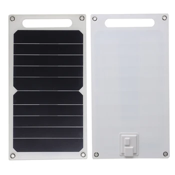 

Solar Battery Charger 5V Solar Panel 5W Double USB Output Waterproof Charger Mobile Power Panel Solar For Battery Cell Phone
