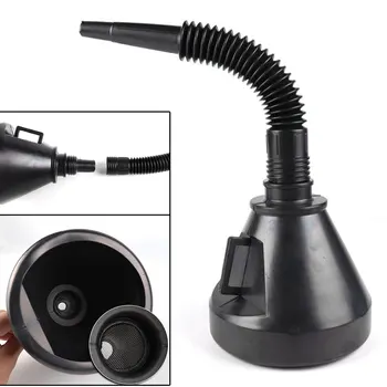 

Universal Motorcycle 2 in 1 Plastic Funnel Petrol Can Spout For Oil Water Fuel Petrol Gasoline For Cars Auto Accessories