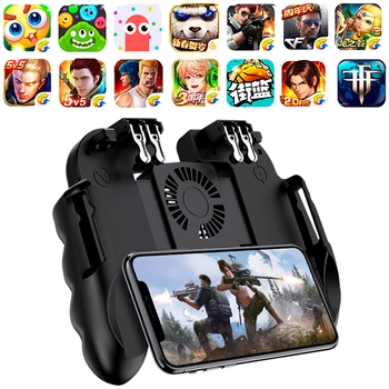 

Mobile Game Controller Fire PUBG Mobile Joystick Gamepad shoot and aim buttons for iPhone Gaming Pad Android