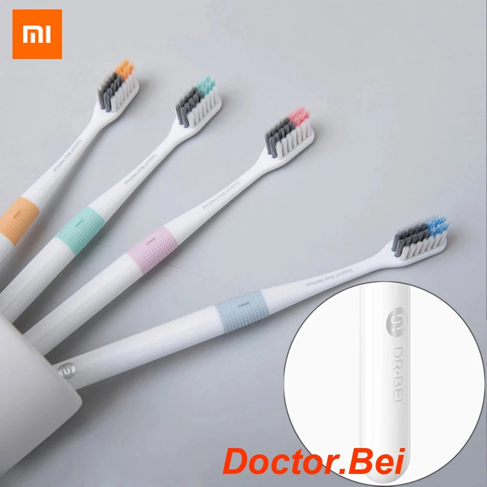 Xiaomi-cepillo de dientes con método de bajos para el hogar, alambre mejor pulido en 4 colores, no incluye CAJA DE VIAJE PARA Youpin smart home