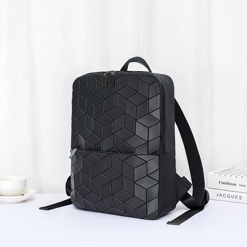 Рюкзак для мальчиков и девочек в студенческом стиле с геометрическим рисунком, клетчатый рюкзак для мужчин и женщин, рюкзак для путешествий большой емкости, Повседневная сумка на ремне
