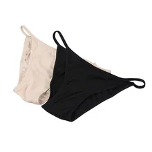 Free Size Women Sexy Panties Summer Lake Swimming Trunks Lady Soft Swimwear Briefs Low Waist Shorts Female Bikini Bottoms Thongs