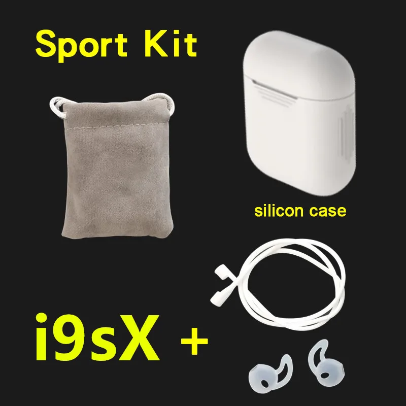 i9sX and kits white I9s X tws беспроводные наушники 6D Super Bass i9s tws mini Bluetooth 5,0 наушники PK tws i9s i10 i12 i30 i60 tws - Цвет: i9sX and kits white