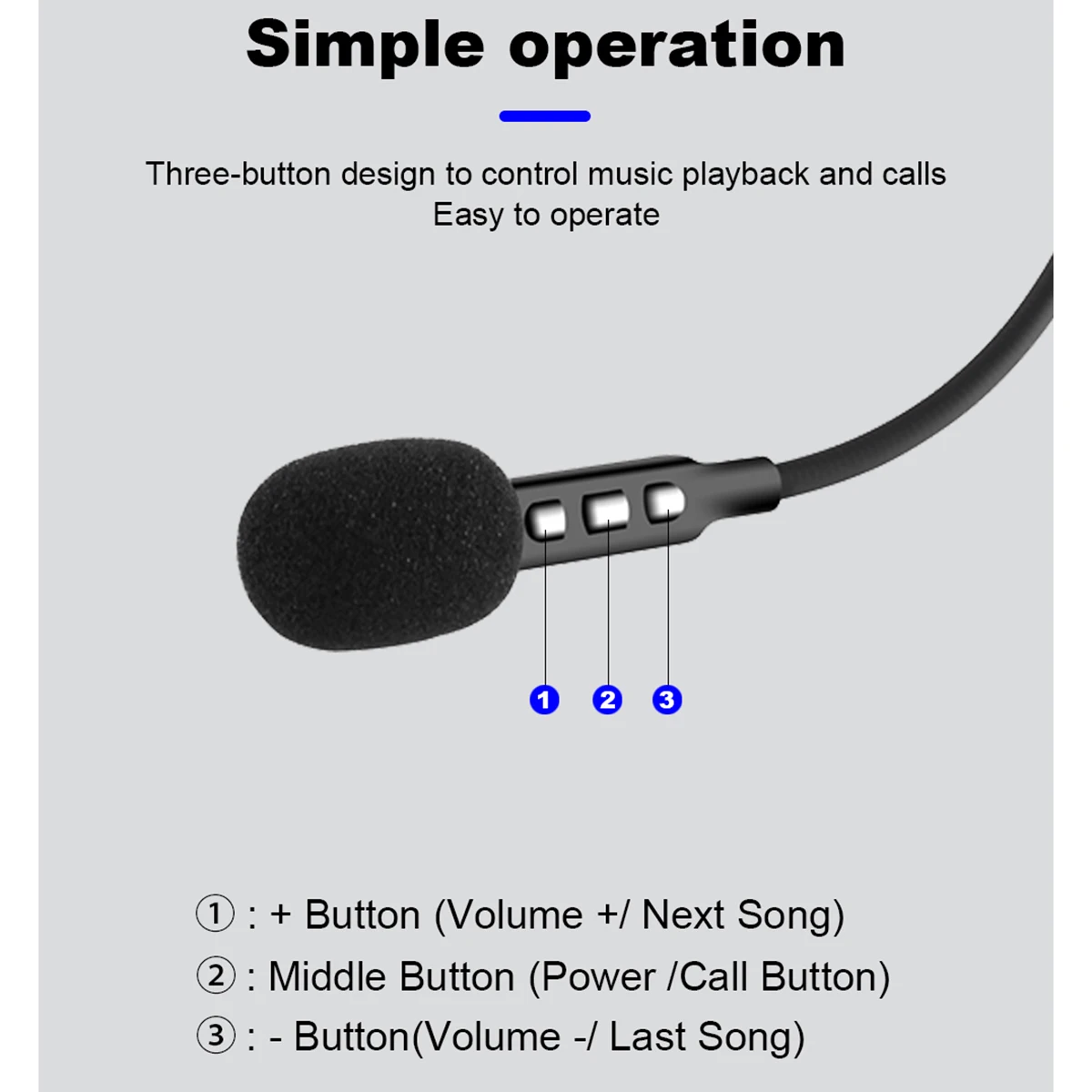 Wireless Motorcycle Helmet Headset Hands free Auto Answer Call Motorbike Headphone Talking Intercom Headphones w Mic