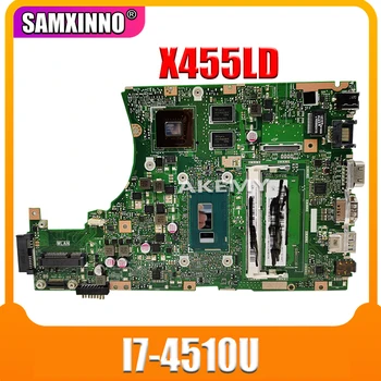 

Original laptop motherboard X455LD X455LJ K455L A455L W491L REV2.1 GT 820M I7-4510U CPU with 2G DDR3 Mainboard 100% tested