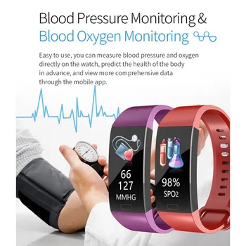 

RD11 Smart Bracelet Measuring Pressure Clock Pedometer Wristbands Heart Rate Monitor Waterproof Activity Tracker Watch