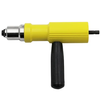 

New Electric Rivet Nut Gun Riveting Tool Cordless Riveting Drill Adaptor Insert Nut Tool Riveting Drill Adapter 2.4mm-4.8mm