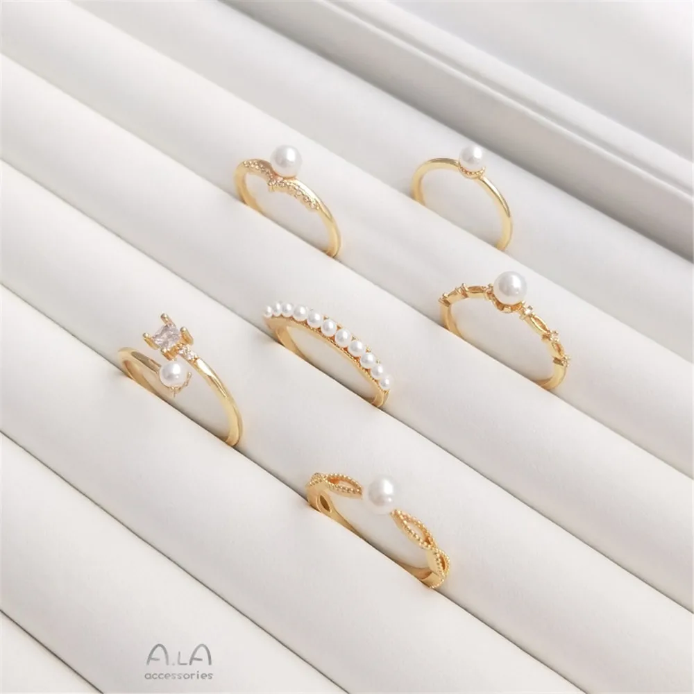 Рисунок 4 - Кольцо с жемчугом и бусинами