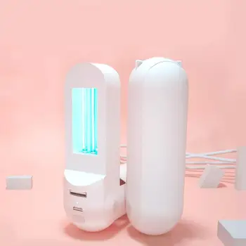 

LumiParty Portable UV Sterilizer Lamp USB Mini Handheld Ultraviolet Germicidal Lamp Disinfection Light