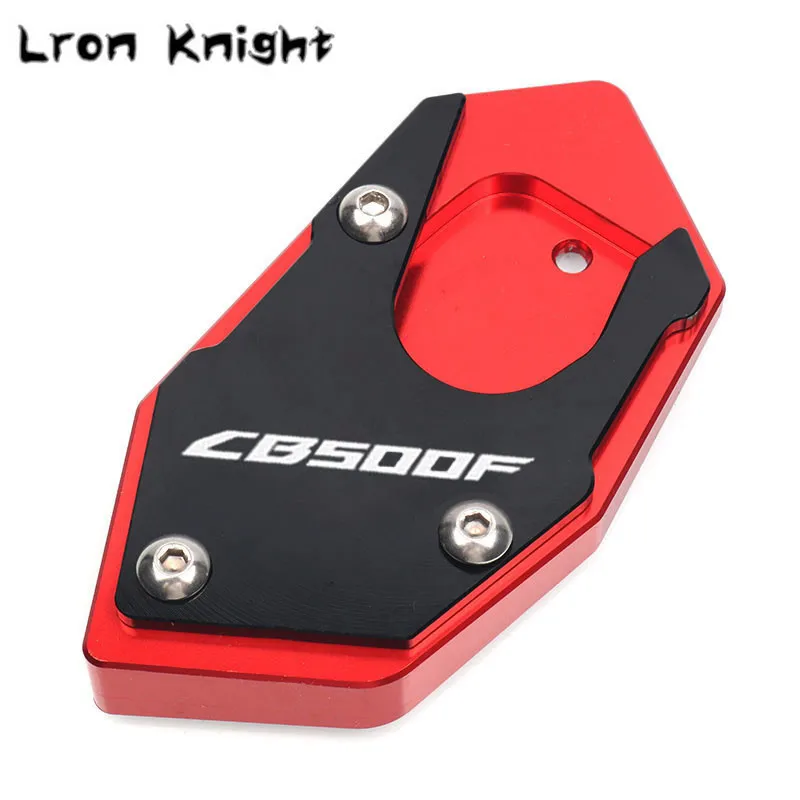For HONDA CB500X CB500F CB 500X CB 500F CB500 X / F Motorcycle CNC Kickstand Foot Side Stand Extension Pad Support Plate Enlarge motorcycle kickstand extender motorcycle kickstand pad motorcycle kickstand