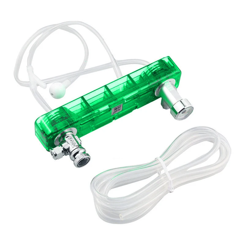 Diy Co2 Diffuser D501 Kit Planted Aquarium Needle Valve Pressure Gauge Generator Green | Дом и сад