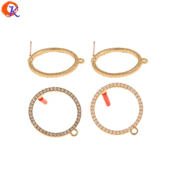 

Cordial Design 30Pcs 24*27MM Jewelry Accessories/Earrings Stud/Imitation Pearl/Round Shape/DIY Making/Hand Made/Earring Findings