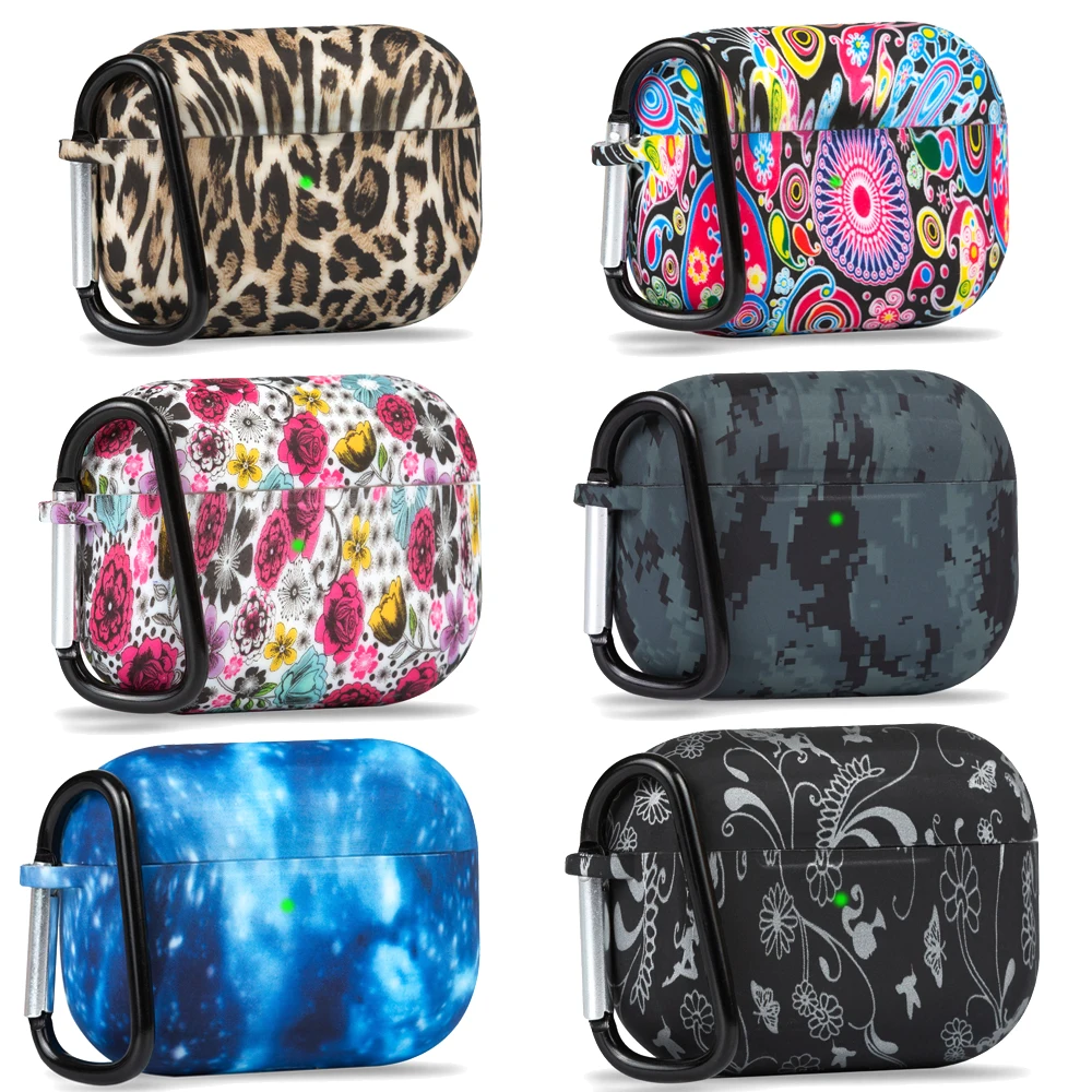 

Pattern print Case Compatible with AirPods Pro Case Silicone AirPod Pro Case Protective Cover for AirPods Pro/AirPods 3
