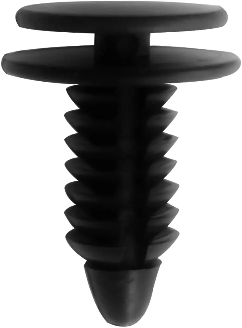 Черные нейлоновые автомобильные аксессуары зажим 100 штук нажимных крепежных