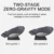 AYIYUN Large area carbon fiber hot compress,Smart+Zero Gravity home Remote control массажное кресло,140 см SL+3D Bluetooth music Q7