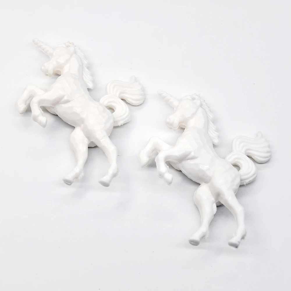 4PCS Artificial Mini Unicorn Doll Home Decoration