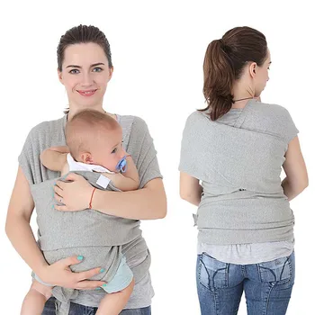 

Baby Carrier Sling For A Newborn 0-3 Years Breathable Cotton Baby Wrap Comfortable Breastfeed Kangaroo Carrier Cover Scarf