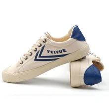 Китайская обувь Feiyue кунг-фу винтажная парусиновая Классическая обувь для боевых искусств тхэквондо кунг-фу мягкие удобные кроссовки для мужчин и женщин