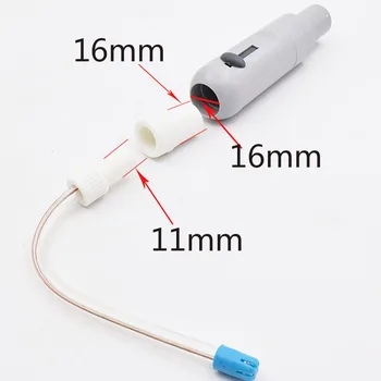 

5pcs Dentist Tool Disposable Surgical Dental Suction Tube Convertor Saliva Swivels Ejector Suction Adaptor Tips Autoclavable