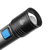 USB Rechargeable T6 LED Flashlight Portable Built-in 1200mAh lithium Battery Waterproof Camping light Zoomable Torch Output ► Photo 3/5