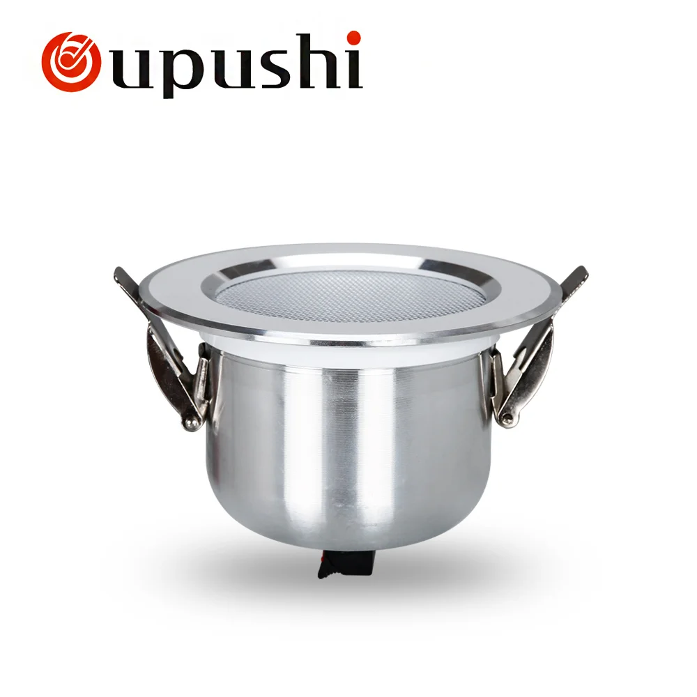 Настенный мини усилитель OUPUSHI B3 Bluetooth FM мощности с динамиками на потолке