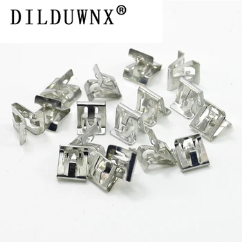 

DILDUWNX Car accessories car dashboard DVD CD panel gear lever armrest car fastener interior trim panel fixed iron clip