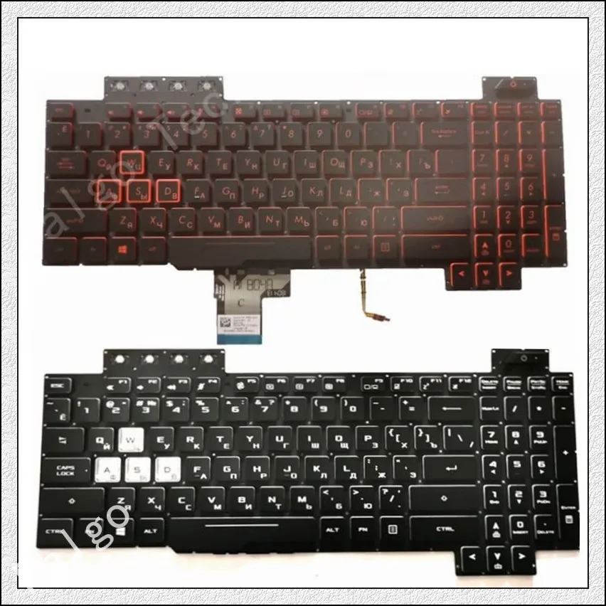 Русская клавиатура с подсветкой для ноутбука Asus TUF Gaming FX705 fx705g fx705gm FX705GB FX95 FX95G FX705GD