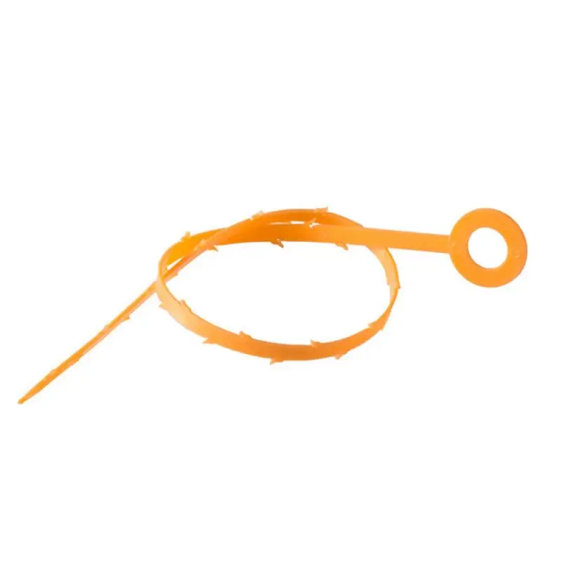 Gancho para limpieza del fregadero del baño, dispositivo de dragado de alcantarillado, herramienta de dragado de pelo de tubería de resorte, limpiador de drenaje de fregadero