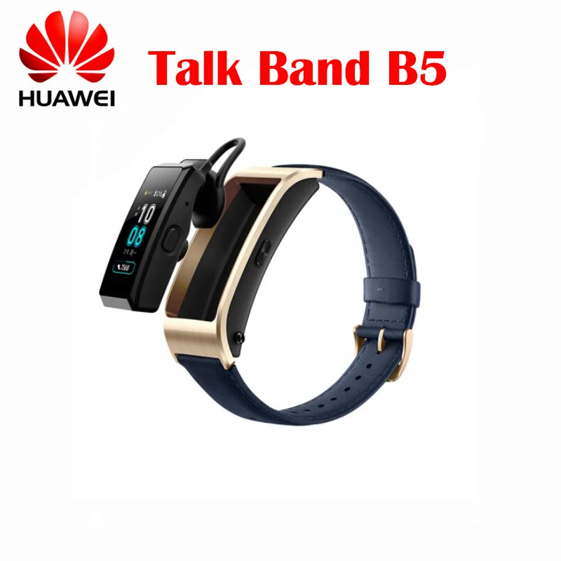 huawei Talk Band B5 SmartBand сердечного ритма трекер вызова с bluetooth-гарнитурой сенсорный экран монитор сна умный Браслет