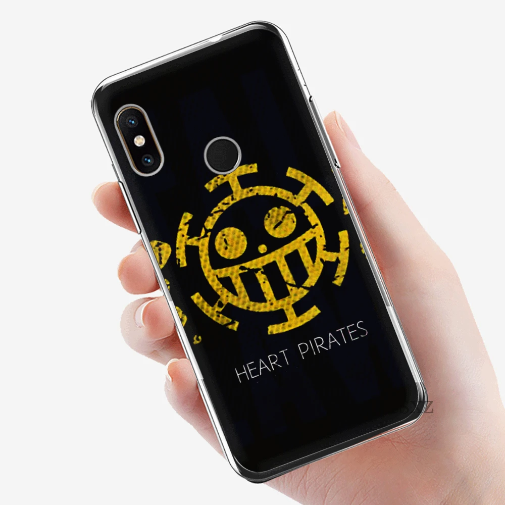 Чехол для мобильного телефона из ТПУ для Xiaomi Redmi Note 4 4X5 5A 6 7 Pro, цельный чехол с логотипом Trafalgar Law
